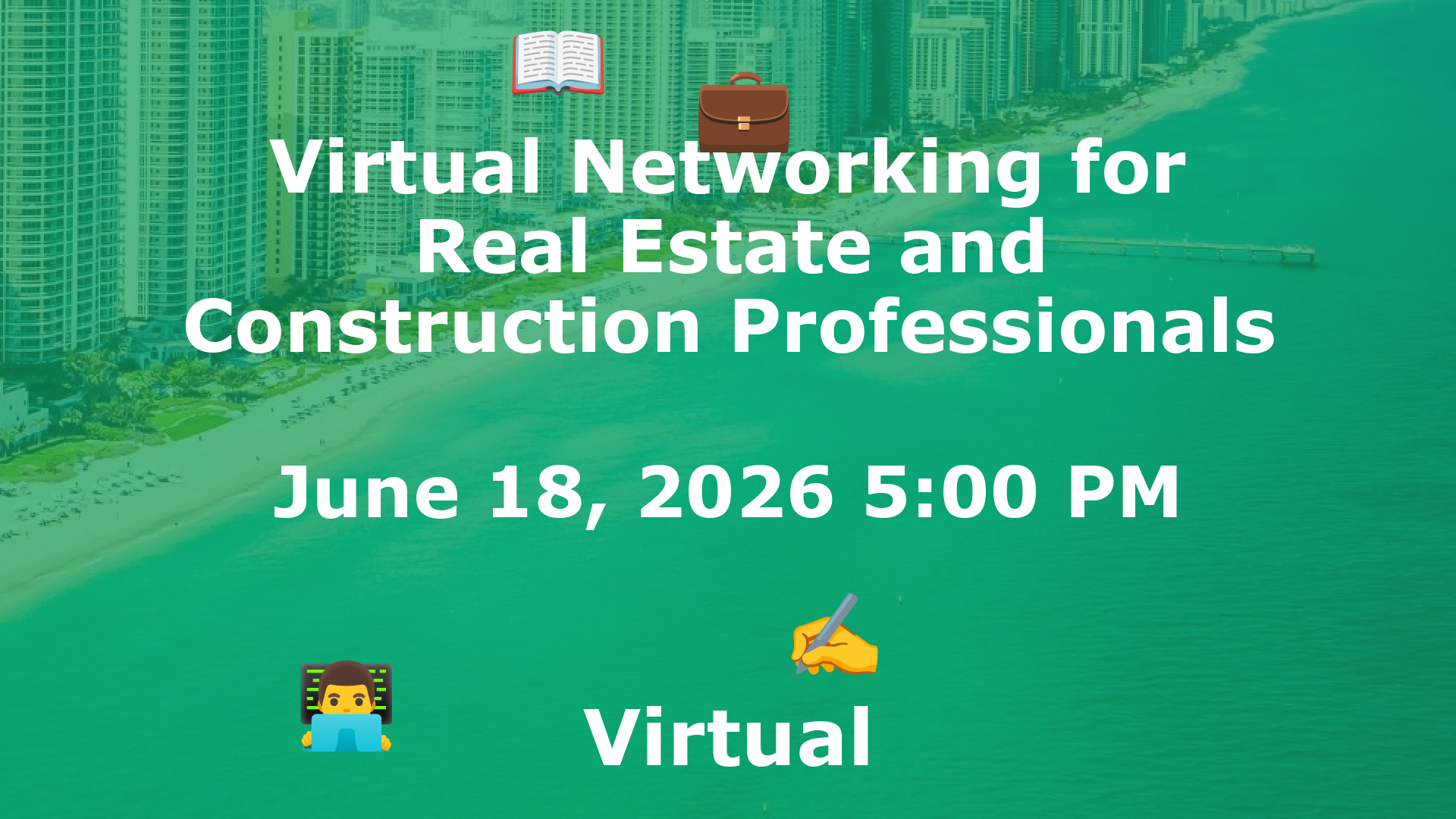 Virtual Networking for Real Estate and Construction Professionals event image